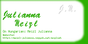 julianna meizl business card